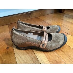 Women's Merrell‎ Mary Jane Orthopedic Low Wedges Size 8